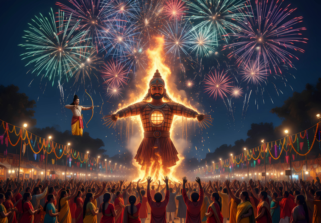 दशहरा (विजयादशमी) 2025 अच्छाई की बुराई पर विजय का पर्व